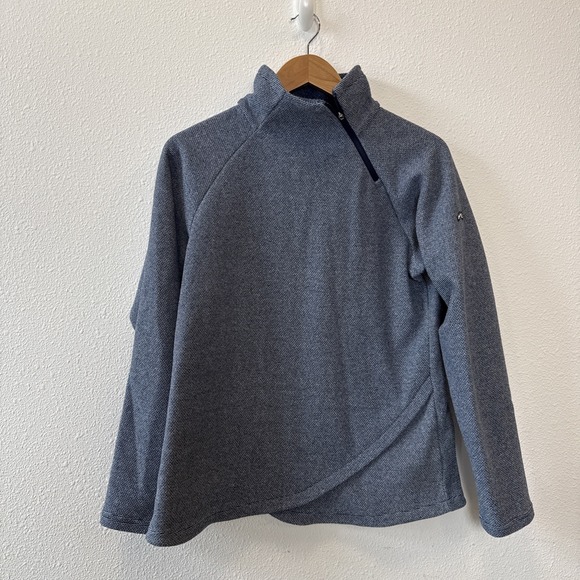 KJUS Tops - Kjus Gray Zip Lagenlook Pullover Sweatshirt Womens Size Large
